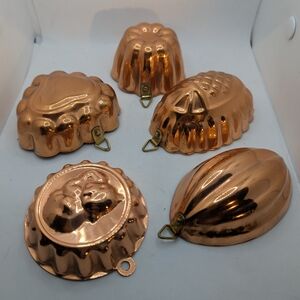 🧡Copper Jello Molds